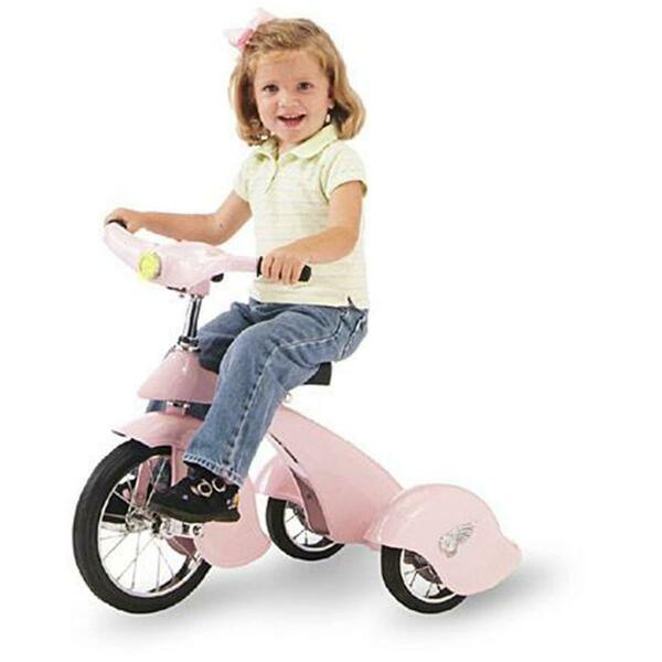 Morgan Cycle Retro Tricycle in Pink Pegasus 31205